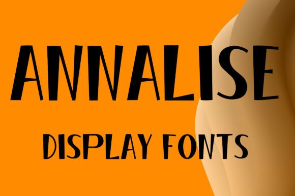 Annalise: A Bold Display Font for Modern Branding