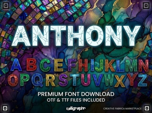 Anthony: The Fragile-yet-Powerful Display Typeface