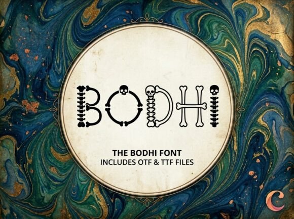 Bodhi: A Display Font for Bold, Artistic Design