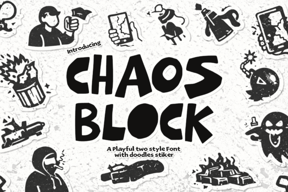 Chaos Block: Unleash Bold, Playful Typography