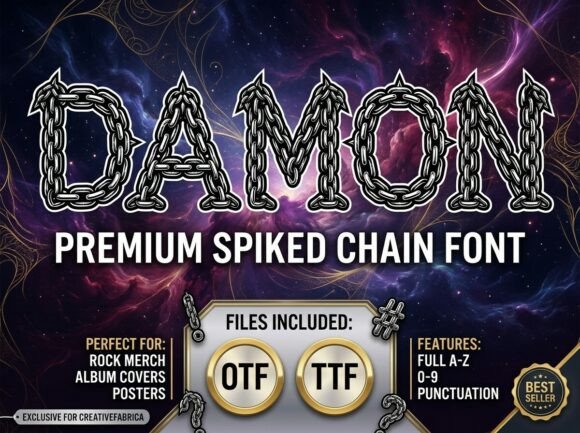 Damon: Unleash Raw, Industrial Energy in Your Designs