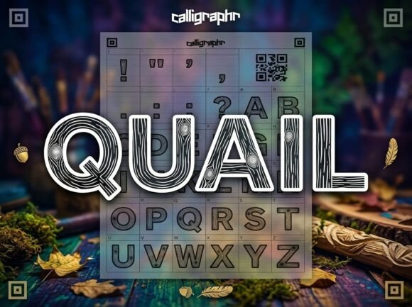 Discover Quail: The Decorative Font for Bold Design