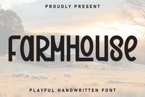 Farmhouse: A Handwritten Font with Grace and Allure