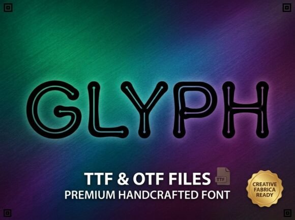 Glyph: A Stunning Decorative Display Typeface