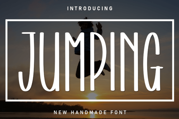 Jumping: A Handwritten Font That Brings Joyful Energy to Your Designs
