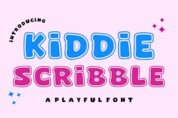 Kiddie Scribble: The Playful Font for Joyful Designs