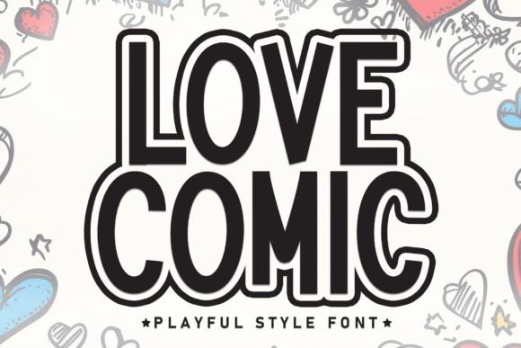 Love Comic: Enchanting Handwritten Display Font