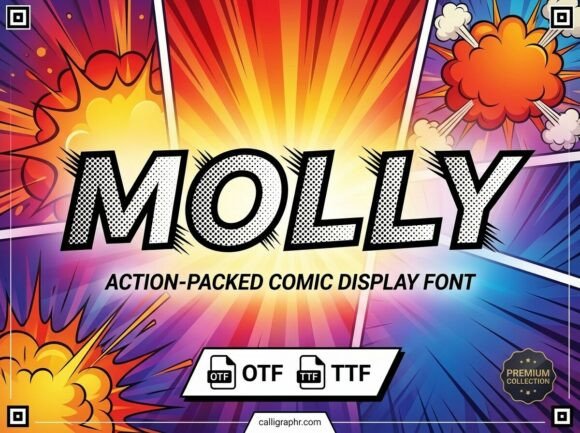 Molly: A Bold Display Font That Commands Attention