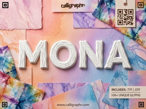 Monal: A Bold Display Typeface for Creative Impact