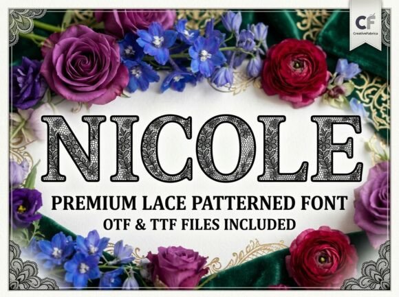 Nicole: A Display Typeface for Bold, Artistic Projects