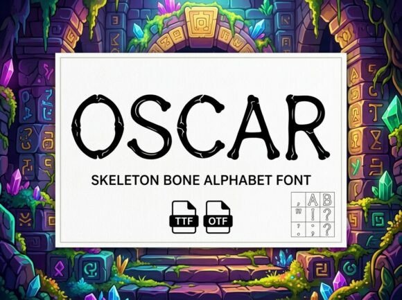 Oscar: A Typeface for Bold, Artistic Statements