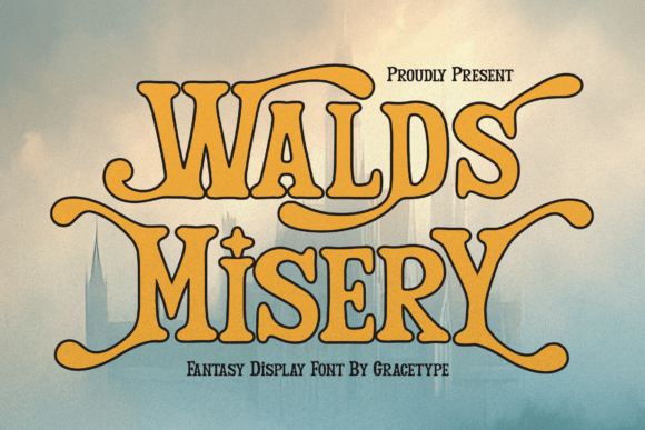 Walds Misery: A Legendary Display Font for Epic Designs